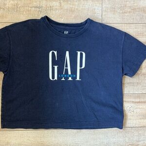 GAP Landon Baby Tee Navy Blue Classic Logo